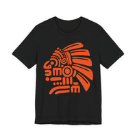 PreColumbian Aztec Head Icon Unisex T-Shirt