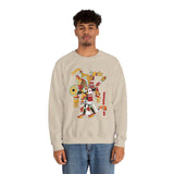 Abstract Aztec Culhua-Mexica Illustration Unisex Sweatshirt