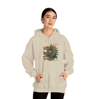 Feathered Serpent Sun Spiral Unisex Hoodie