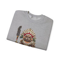 Temple Guardian Pixel Warrior Unisex Sweatshirt