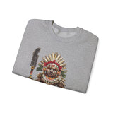 Temple Guardian Pixel Warrior Unisex Sweatshirt