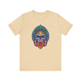 Aztec Indian Death Skull Tattoo Style Unisex T-Shirt
