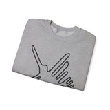 Nazca Lines Style Bird Unisex Sweatshirt