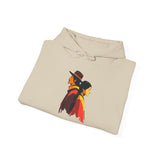 Cultural Heritage Native Portrait Design Unisex Hoodie