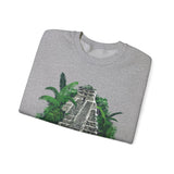 Ancient Mayan Jungle Temple Steps Unisex Sweatshirt