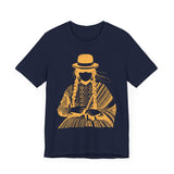 Distress Peruvian Traditional Woman Unisex T-Shirt