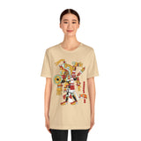 Abstract Aztec Culhua-Mexica Illustration Unisex T-Shirt