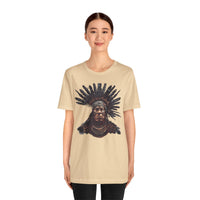 Tribal Feather Headdress Warrior Unisex T-Shirt