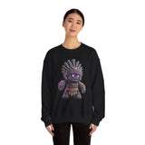 Stone Guardian of the Aztec Realm Unisex Sweatshirt