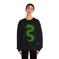 Jade Snake Spiral Unisex Sweatshirt