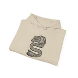Dragon Aztec Illustration Unisex Hoodie