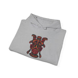 Aztec Fire Warrior Mask Unisex Hoodie