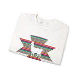 Andean Llama Fiesta Illustration Unisex Sweatshirt