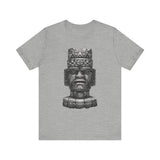 Mesoamerican Monolith Head Unisex T-Shirt