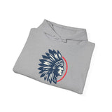 Tribal Visionary Chief Emblem Illustration Unisex Hoodie