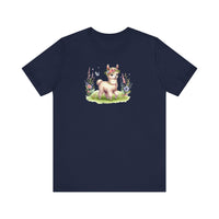 Baby Llama Inca Blossom Crown Unisex T-Shirt