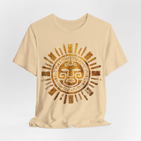 Inti Inca Sun God Petroglyph Symbol Unisex T-Shirt