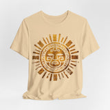 Inti Inca Sun God Petroglyph Symbol Unisex T-Shirt