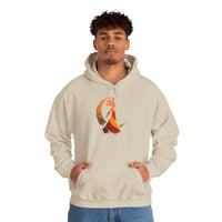 Mama Killa Inca Moon Goddess Glyph Style Unisex Hoodie