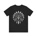 Sacred Tribal Chief Emblem Illustration Unisex T-Shirt