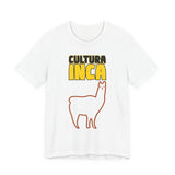 Sacred Inca Llama Emblem Unisex T-Shirt