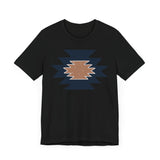 Minimal Southwest Tribal Rug Pattern Illustration Unisex T-Shirt