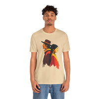 Cultural Heritage Native Portrait Design Unisex T-Shirt