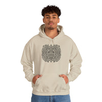 Mythic Mayan God Symbol Unisex Hoodie