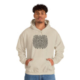 Mythic Mayan God Symbol Unisex Hoodie