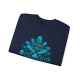 Tlaloc Rain God Tribal Glyph Style Unisex Sweatshirt