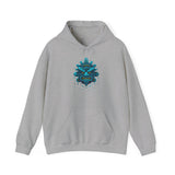 Tlaloc Rain God Tribal Glyph Style Unisex Hoodie