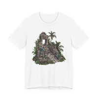 Mayan Jungle Temple Guardian Stairway Unisex Hoodie