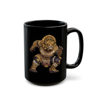 Jaguar Champion Pixel Sprite Black Mug