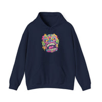 Graffiti Mayan Skull Cartoon Style Unisex Hoodie
