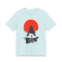 Tikal Mayan Temple Minimalist Art Unisex T-Shirt