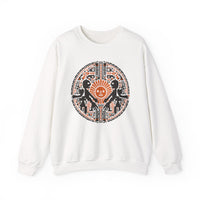 Sun Worshippers Inca Glyph Layout Unisex Sweatshirt