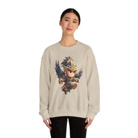 Chibi Falcon Warrior Inca Armor Unisex Sweatshirt