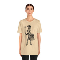 Cultural Aztec Warrior Graphic Illustration Unisex T-Shirt