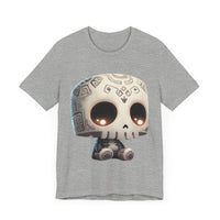 Adorable Tribal Aztec Skull Glow Unisex T-Shirt