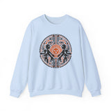 Sun Worshippers Inca Glyph Layout Unisex Sweatshirt