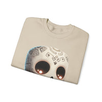 Adorable Tribal Aztec Skull Glow Unisex Sweatshirt