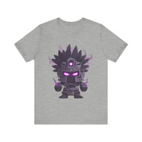 Aztec Shadow Warrior God with Glowing Eyes Unisex T-Shirt
