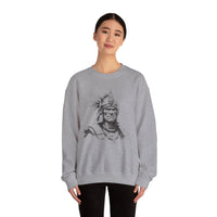 Inca Warrior Line Art Tribal Design Unisex Sweatshirt