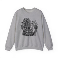 Tribal Spirit Glyph Symbol Illustration Unisex Sweatshirt