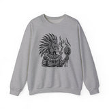 Tribal Spirit Glyph Symbol Illustration Unisex Sweatshirt