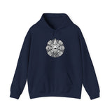 Aztec Cosmology Nahui Ollin Unisex Hoodie