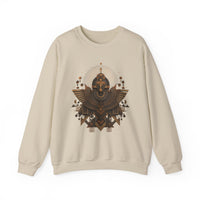 Viracocha Sacred Glyph Abstract Crown Symbol Unisex Sweatshirt