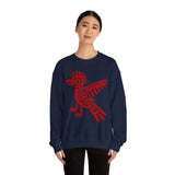 Mayan Bird Totem Symbol Unisex Sweatshirt