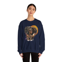 Aztec Jaguar Priestess Oracle Unisex Sweatshirt