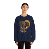 Aztec Jaguar Priestess Oracle Unisex Sweatshirt